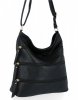 BEE BAG Uniwersalne Listonoszki Damskie XL Celine Czarna